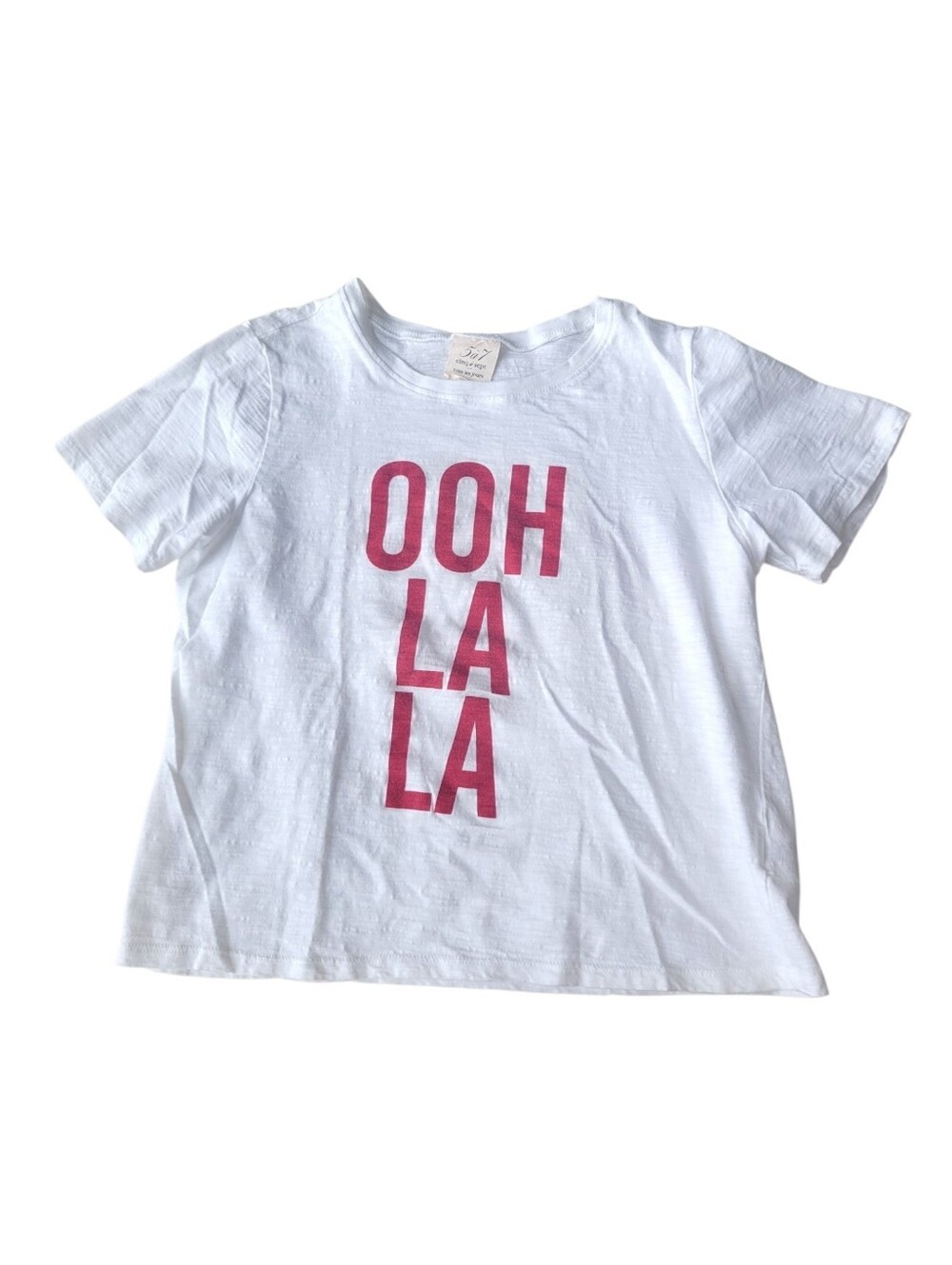 Cinq à Sept 'Ooh La La' Graphic Tee Womens Large